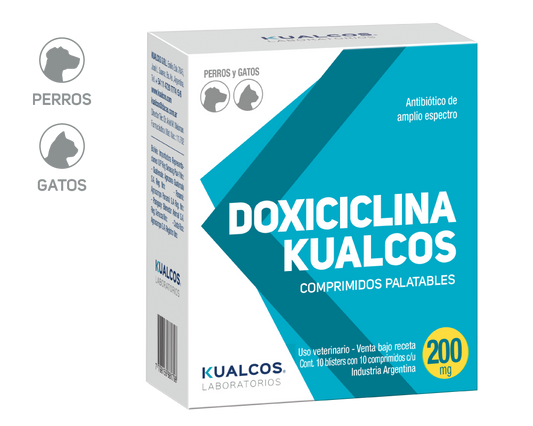 DOXICILINA KUALCOS 200 mg x 100 comp