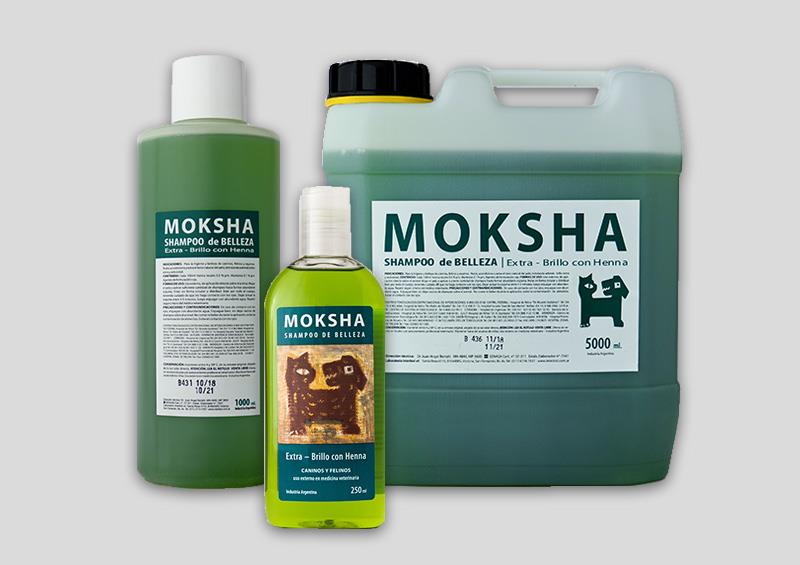 MOKSHA BELLEZA C/HENNA x 250 ml