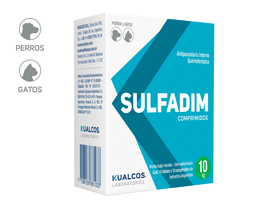 SULFADIM 10 Kgs x 100 comp