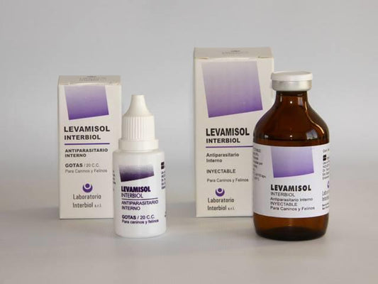 LEVAMISOL INTERBIOL GOTAS x 20 ml