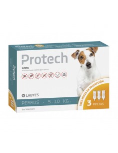 PROTECH TRIPACK PERRO H 10 Kgs x 3 pipetas