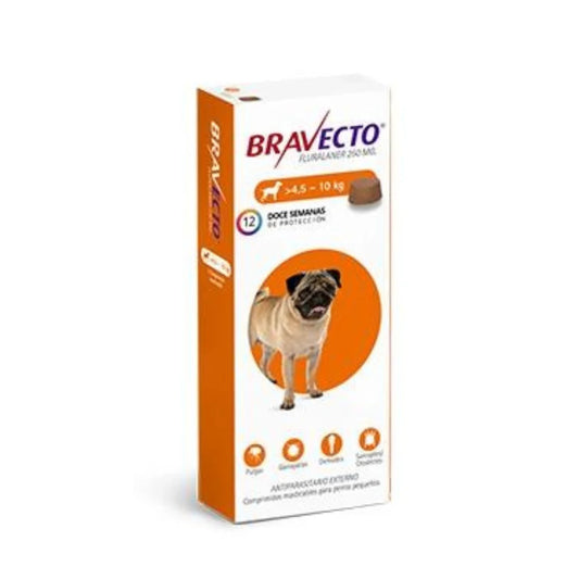 BRAVECTO PERROS H 10 Kgs x 1 u