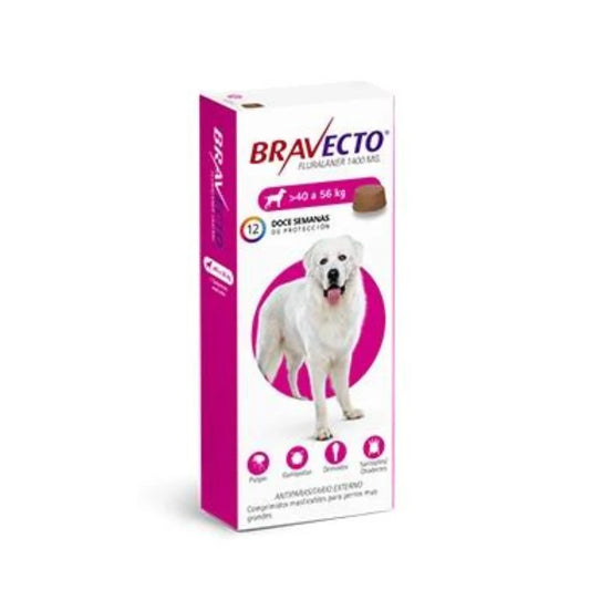 BRAVECTO PERROS H 56 Kgs x 1 u