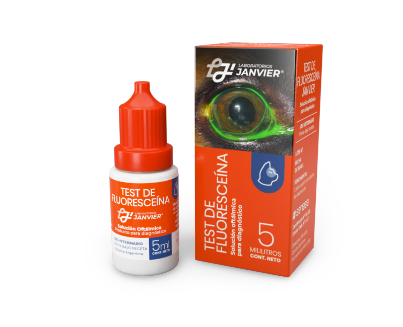 TEST DE FLUORESCEINA J'ANVIER x 5 ml