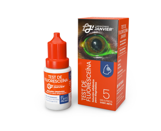 TEST DE FLUORESCEINA J'ANVIER x 5 ml