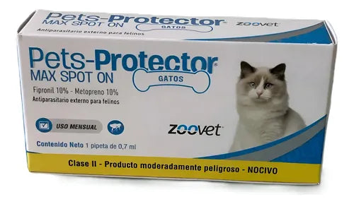 PETS PROTECTOR MAX GATOS H 4 x 1 pip