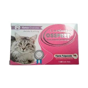 LA PIPETA OSSPRET GATO + 4 kgs x 1 u