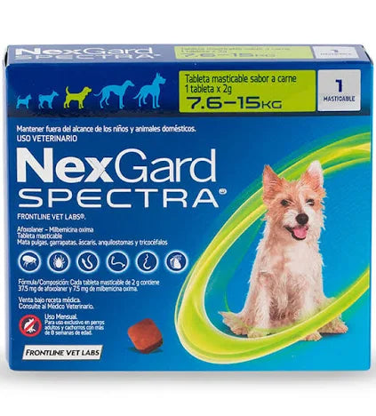 NEXGARD SPECTRA M H 15 Kgs