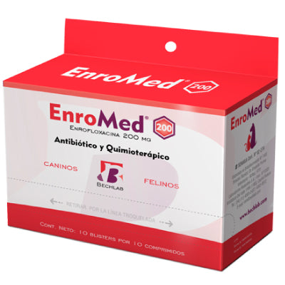 ENROMED 200 mg x 100 comp