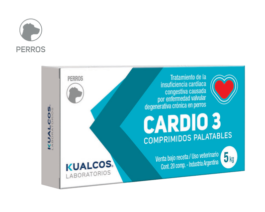 CARDIO 3 H 5 Kgs x 20 comp