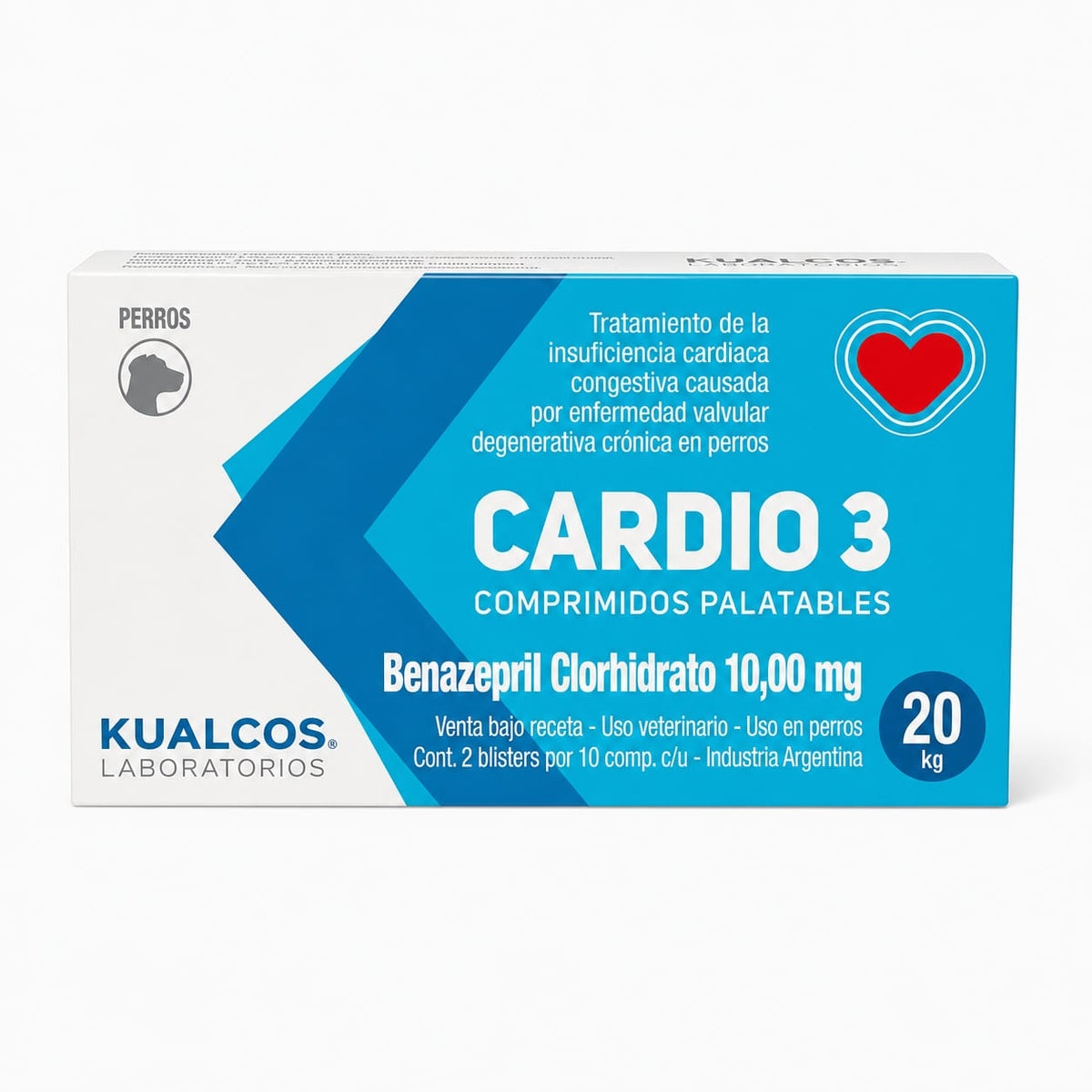 CARDIO 3 H 20 Kgs x 20 comp