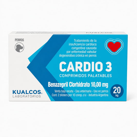 CARDIO 3 H 20 Kgs x 20 comp