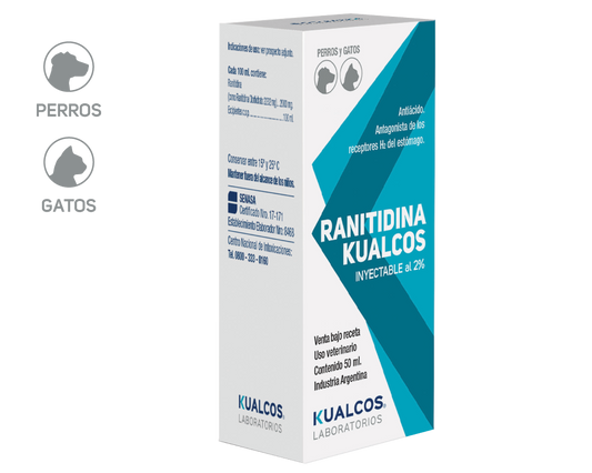 RANITIDINA KUALCOS INY x 50 ml