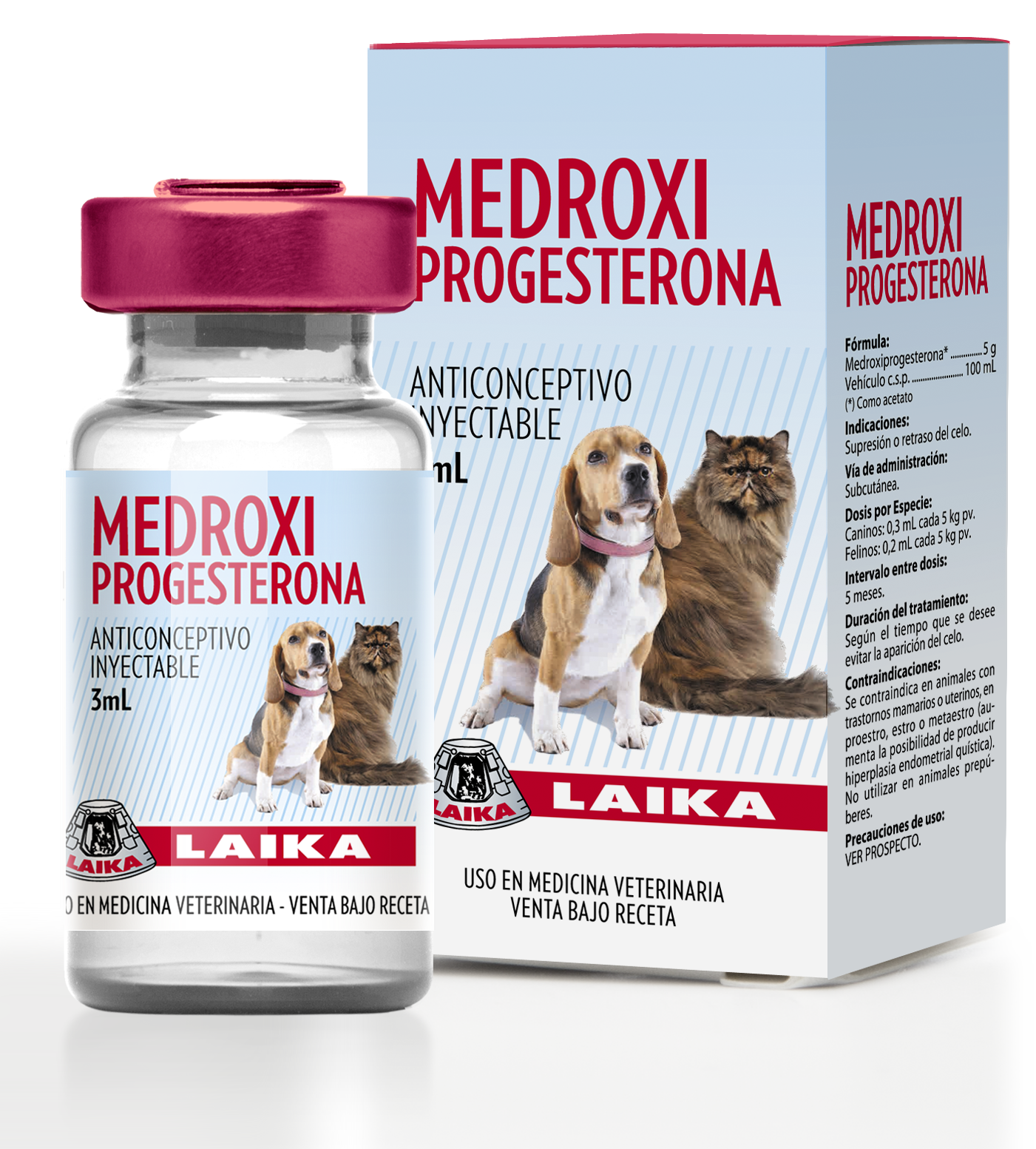 MEDROXIPROGESTERONA LAIKA x 3 ml
