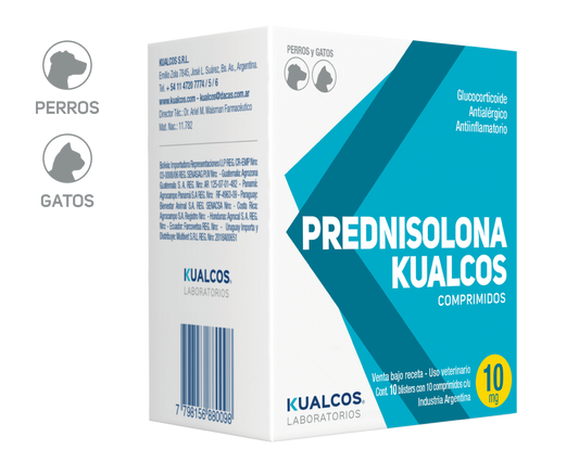 PREDNISOLONA 10 mg KUALCOS x 100 comp