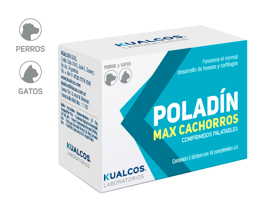 POLADIN MAX CACHORROS x 50 comp