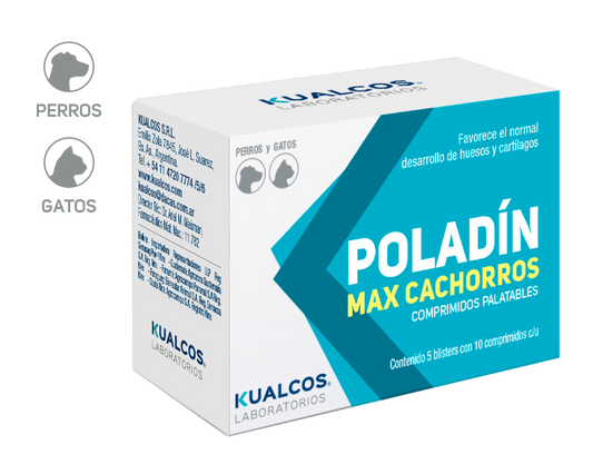POLADIN MAX CACHORROS x 50 comp