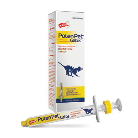 POTEN PET  GATOS PASTA PALATABLE x 1 jer