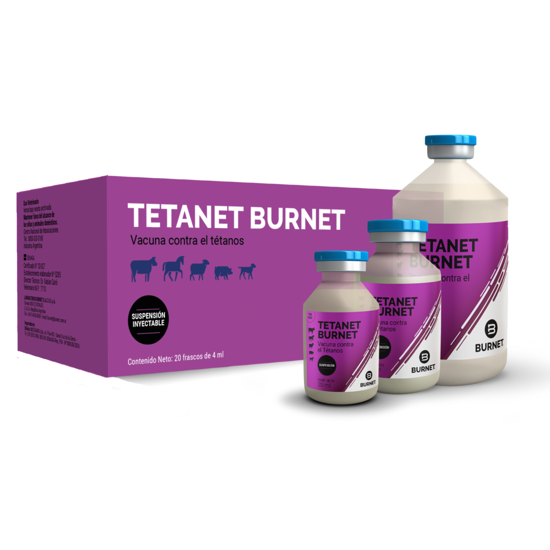 TETANET BURNET x 4 ml ( 2ds)