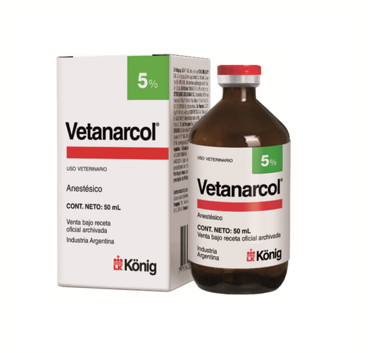 VETANARCOL x 50 ml (KETAMINA 50 mg)