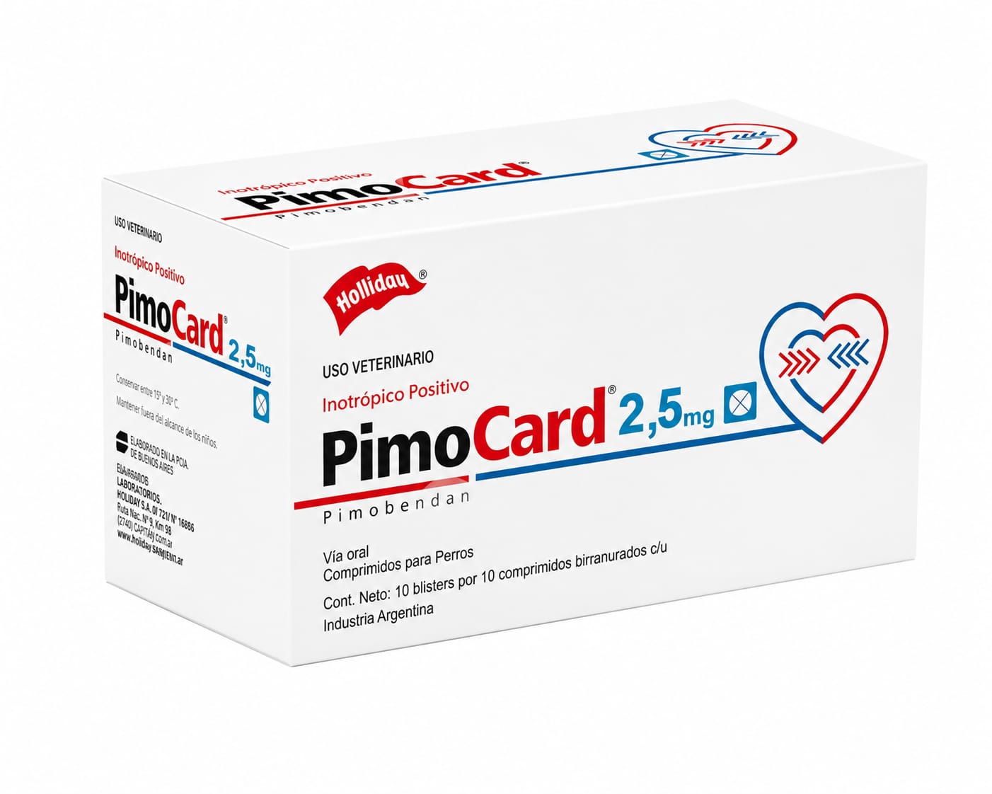 PIMOCARD 2.5 x 100 comp