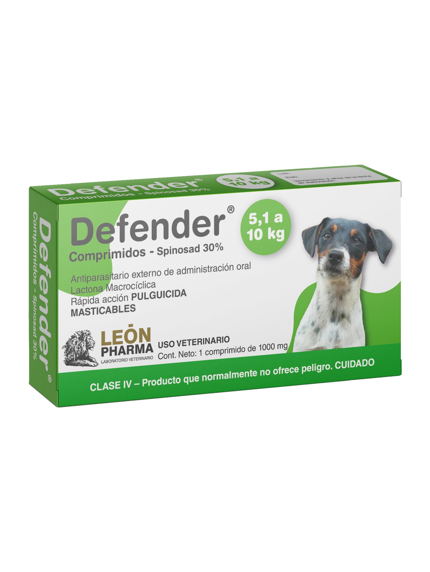 DEFENDER PERRO H 10 Kgs /GATO H 6 Kgs x 1 comp