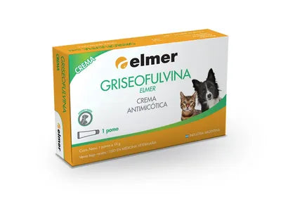 GRISEOFULVINA ELMER CREMA x 15 grs