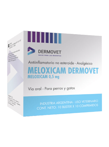 MELOXICAM DERMOVET 0.5 mg x 100 comp