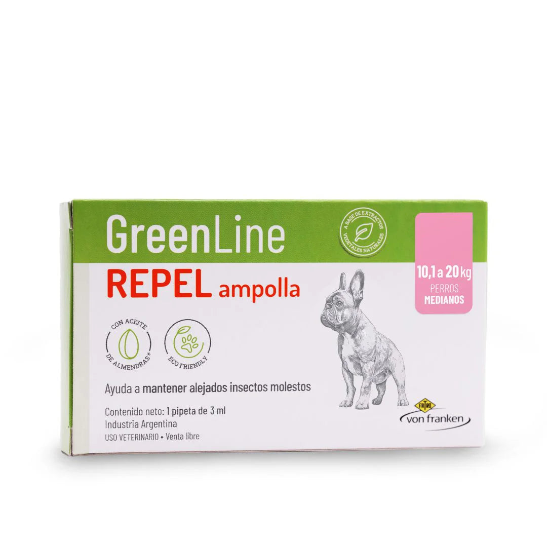 GREENLINE REPEL AMPOLLA H 20 Kgs