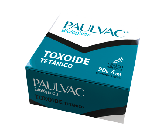 PAULVAC TOXOIDE TETANICO x 4 ml
