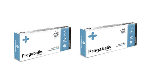 PREGABALIV 20 mg x 20 comp