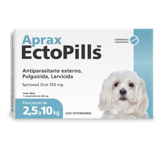APRAX ECTOPILL 2.5 a 10 Kgs x 1 comp