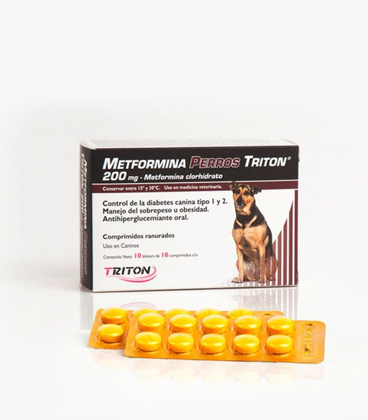 METFORMINA PERROS 200 x 20 comp