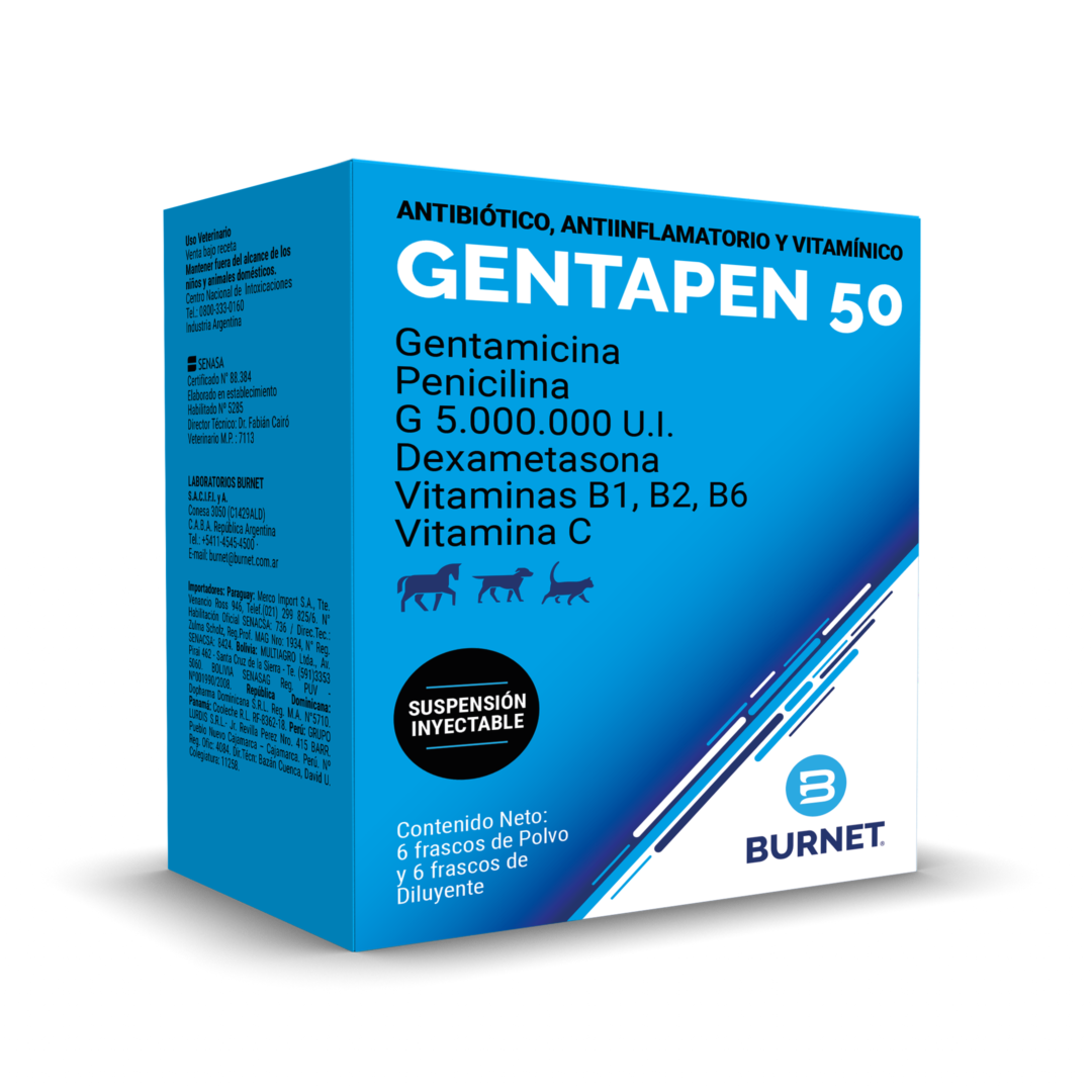 GENTAPEN 50 x 6 fcos