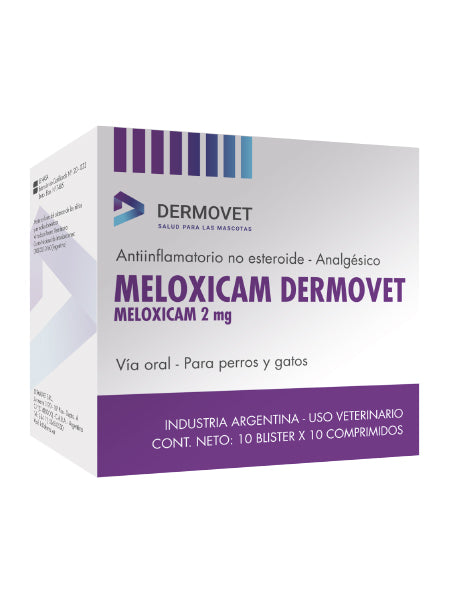 MELOXICAM DERMOVET 2 mg x 100 comp