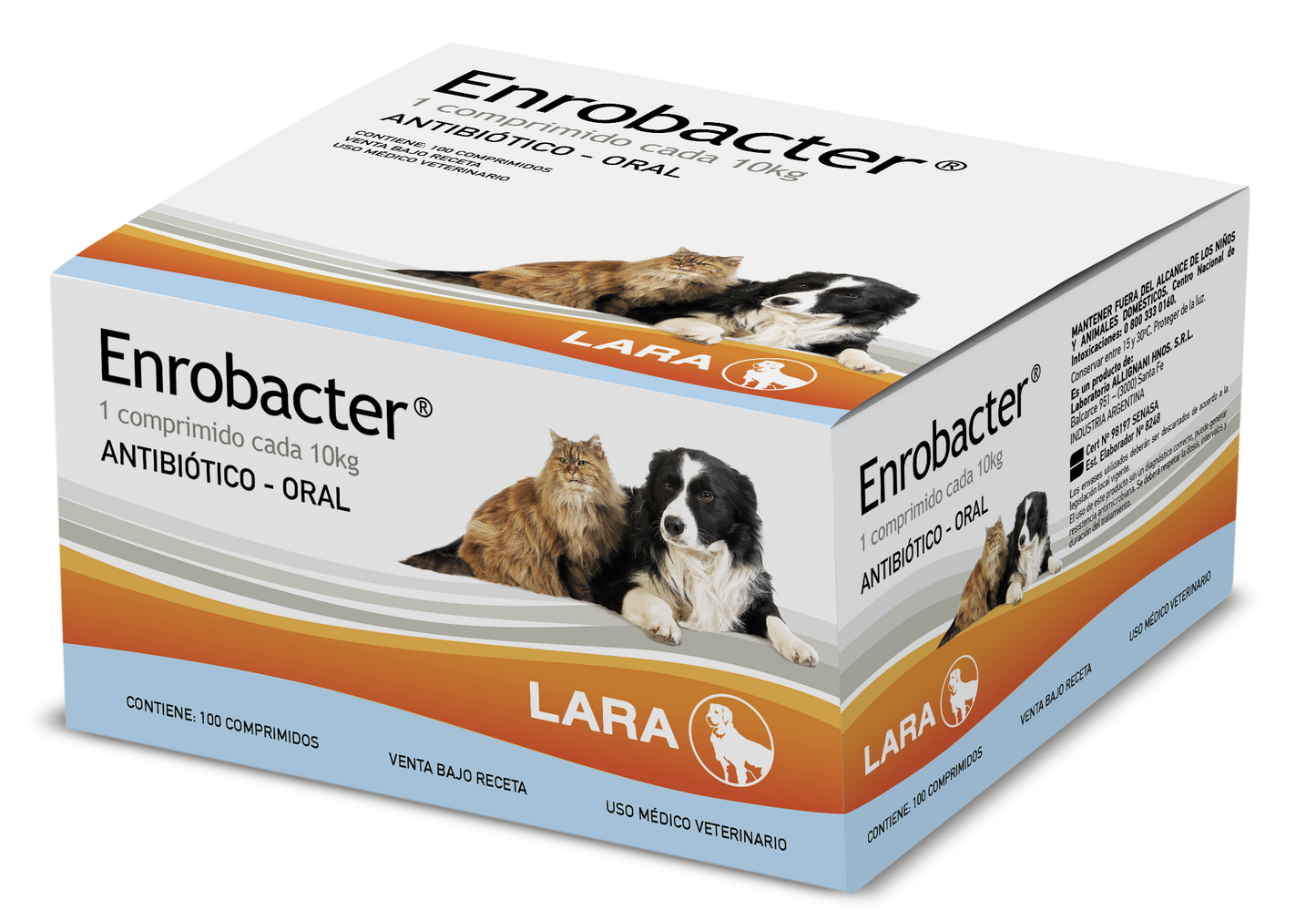ENROBACTER LARA 10 Kgs x 100 comp