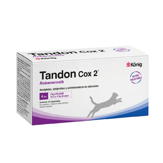 TANDONCOX2 FELINO 4 mg x 32 comp