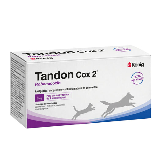TANDONCOX2 CANINO/FELINO 8 mg x 32 comp