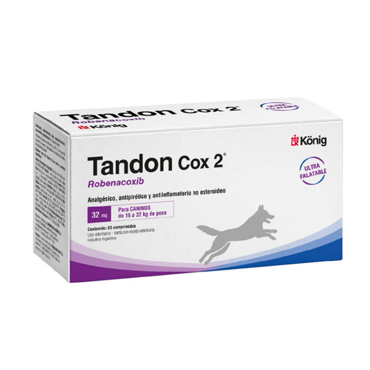 TANDONCOX2 CANINO/FELINO 32 mg x 32 comp