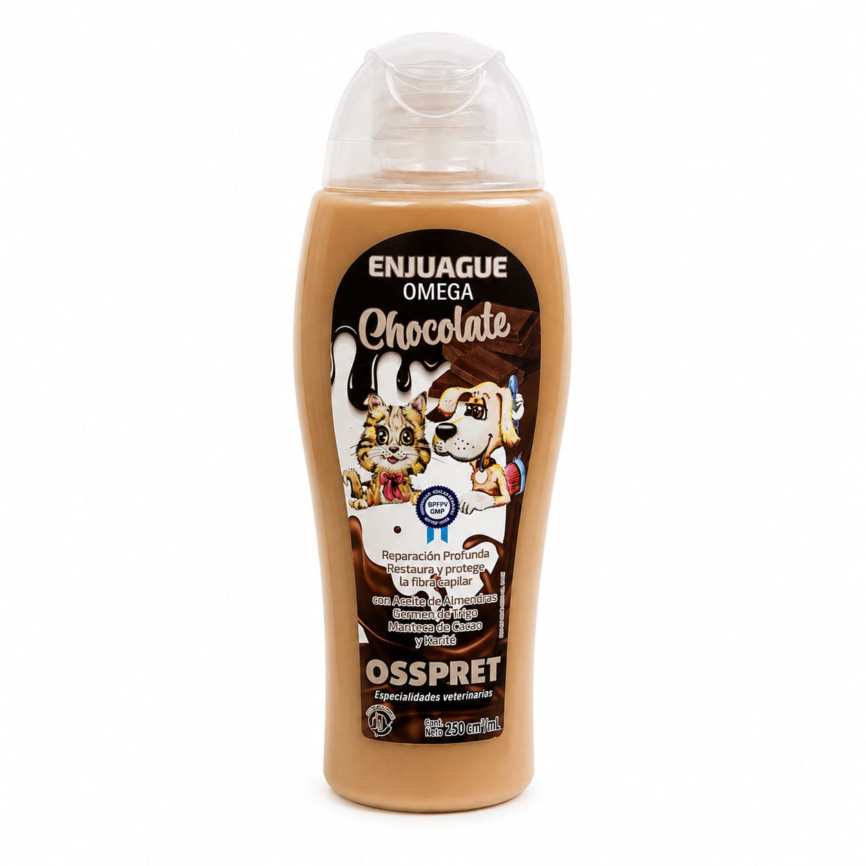 ENJUAGUE OMEGA CHOCOLATE x 250 ml