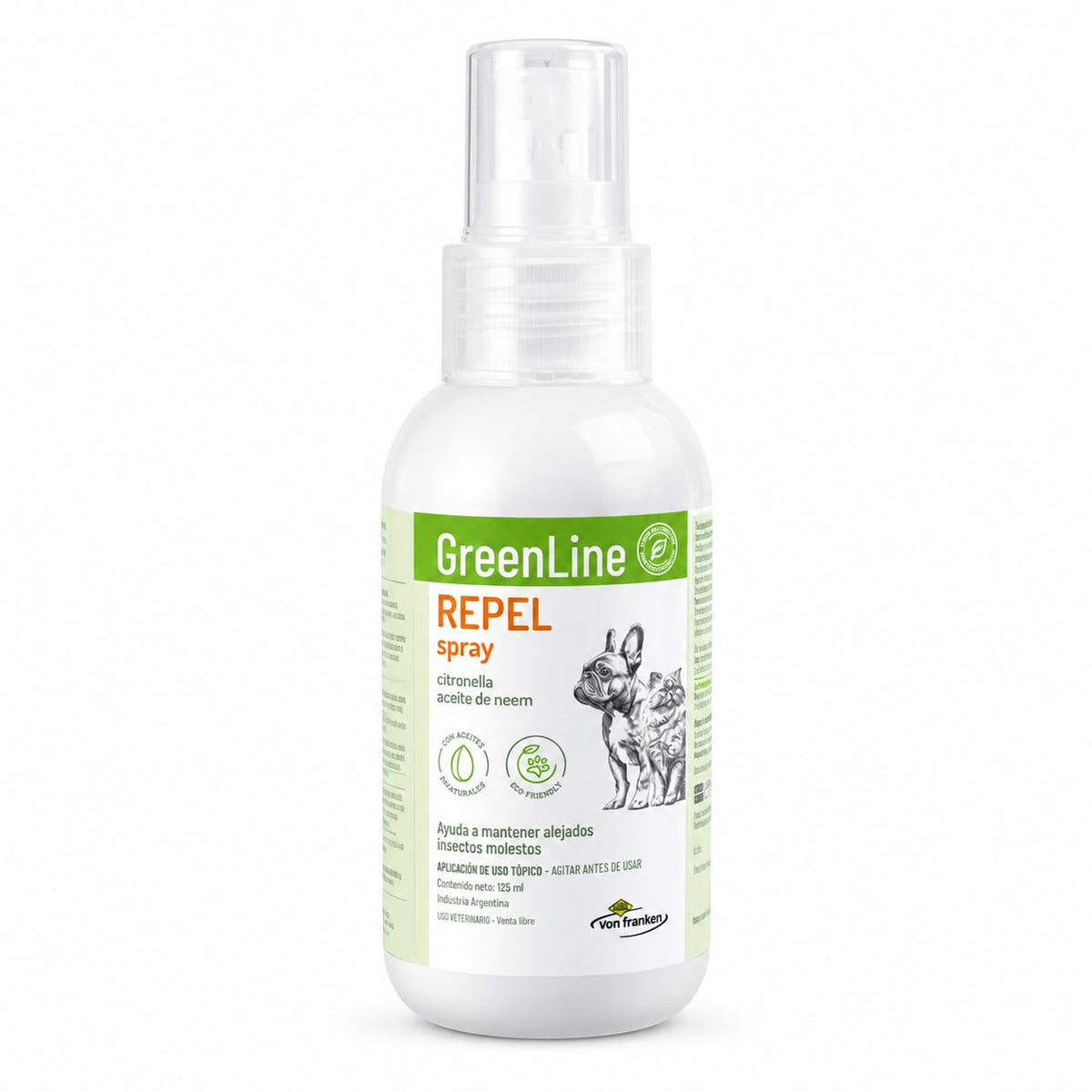 GREENLINE REPEL SPRAY x 125 ml